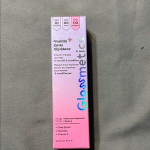 Vanilla Latte Lip Glaze - Pink